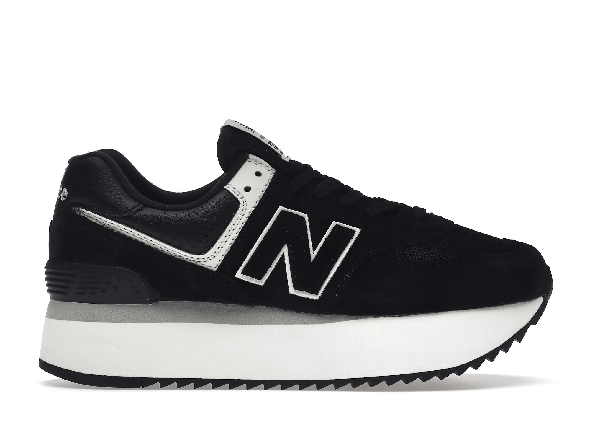 NEW BALANCE 574 PLUS BLACK | UpFoot