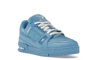 Louis Vuitton Trainer Blue Embossed Monogram