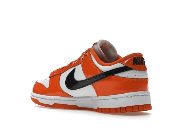 Nike Dunk Low White Orange Patent