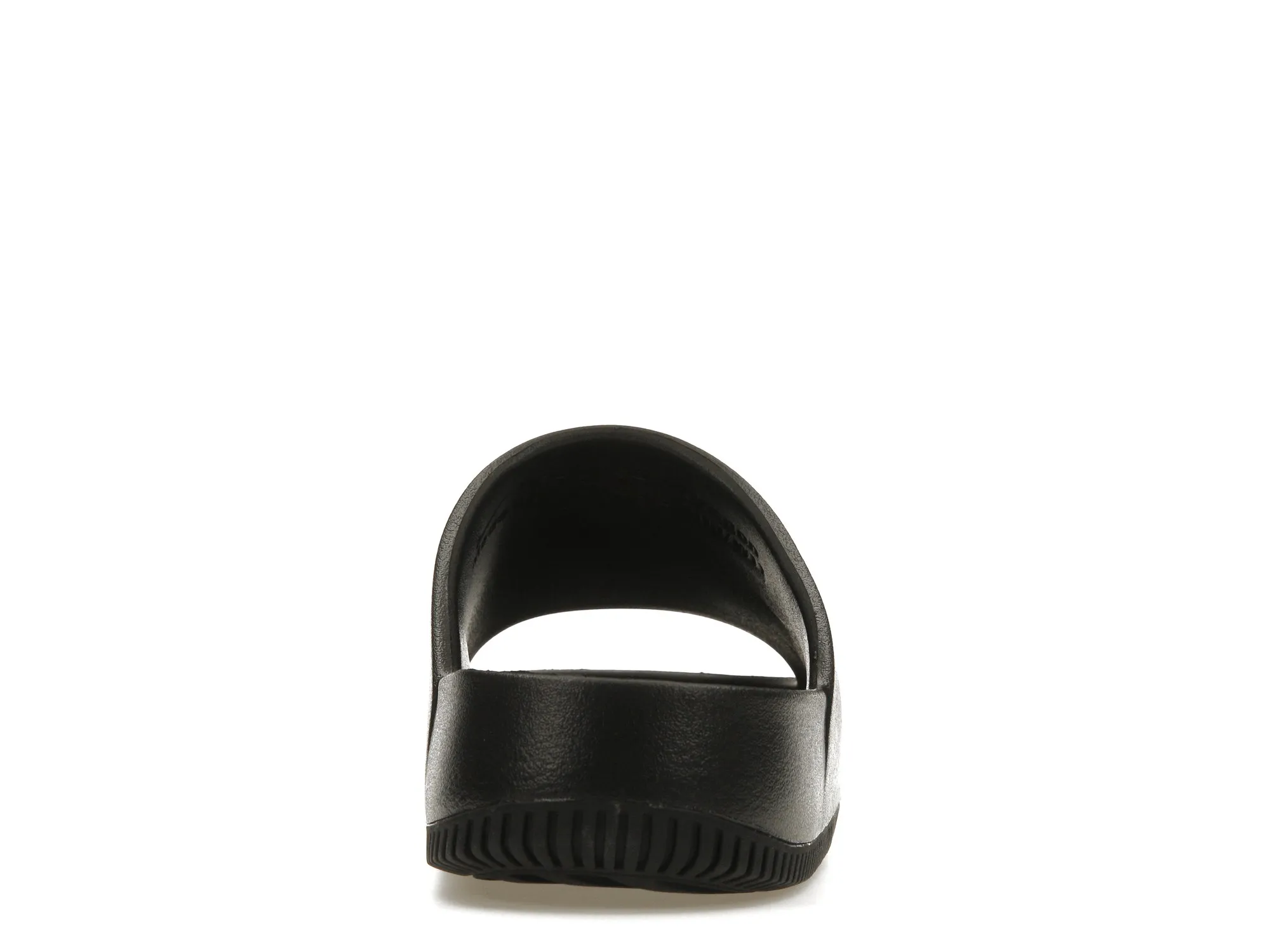 Mens all black discount slides